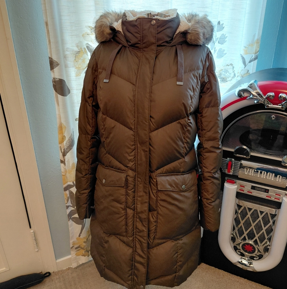 Women's Eddie Bauer Lodge Casadian Down Parka Jacket